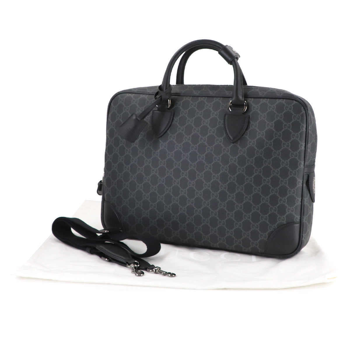 Briefcase 2way Business Shoulder Bag GG Supreme Canvas 821149