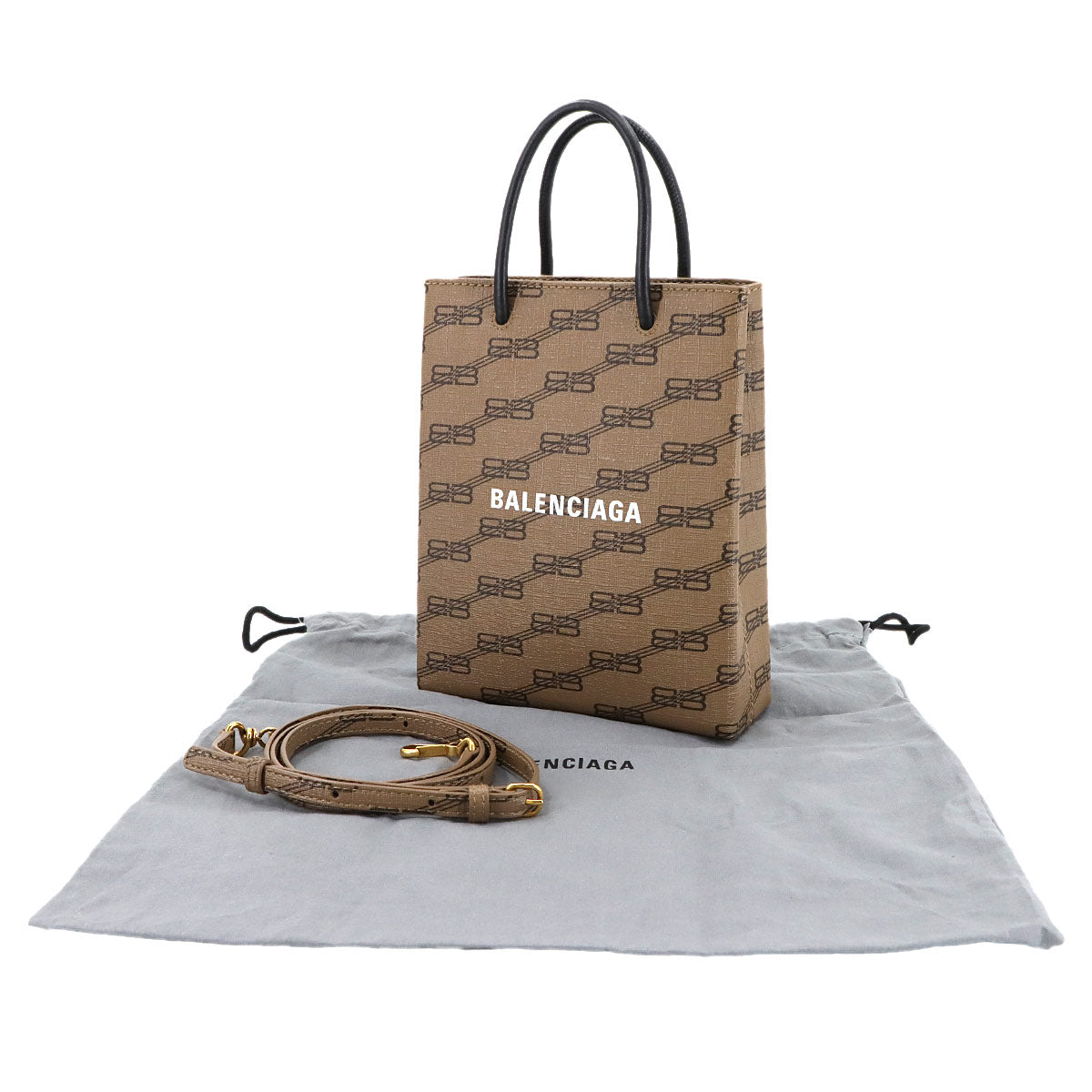 BB Monogram Large Shopping Bag Hand Shoulder Bag 693805