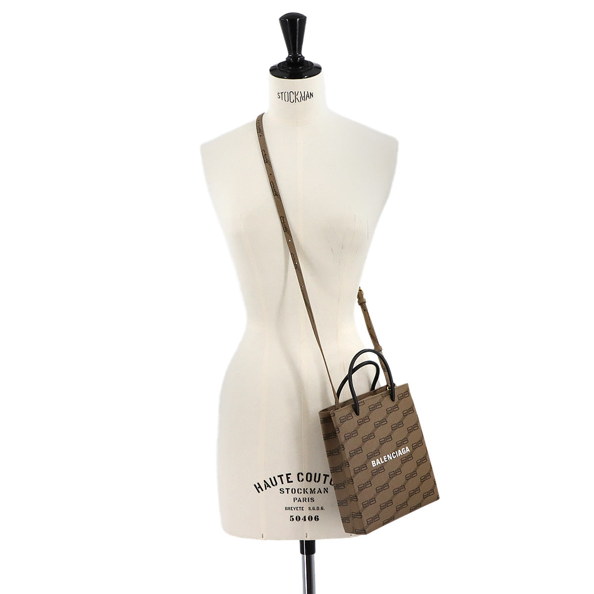 BB Monogram Large Shopping Bag Hand Shoulder Bag 693805