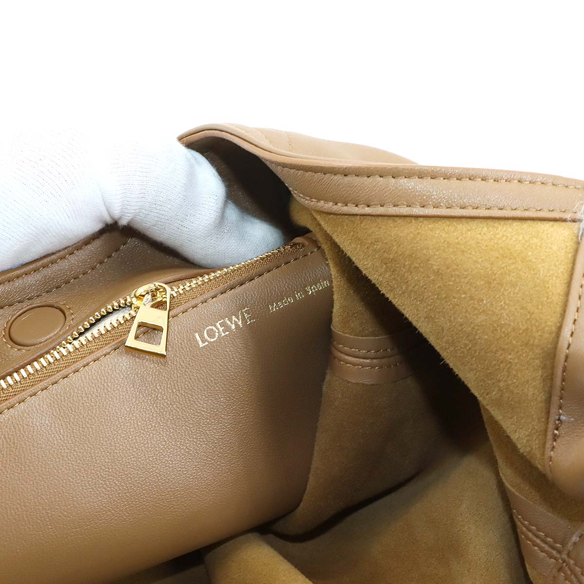 Squeeze Medium Shoulder Bag Leather Oak Purse Brown