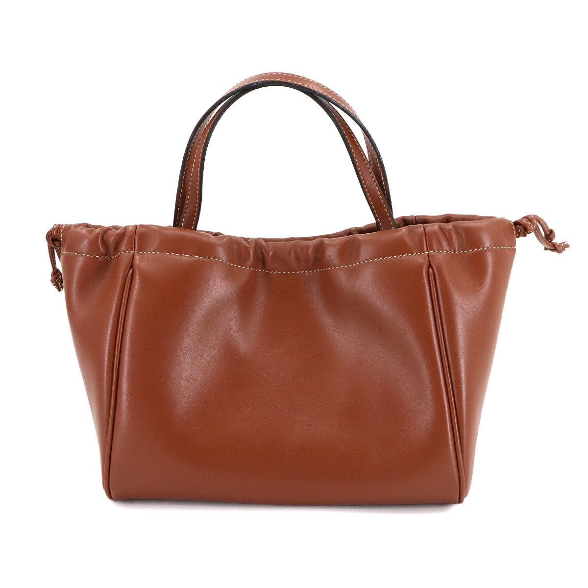 Small Cabas Drawstring CUIR Triomphe Hand Shoulder Bag 111013DU3