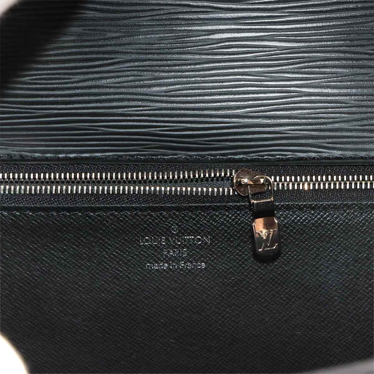 Epi Monceau 2way Hand Shoulder Bag Leather Noir M52792