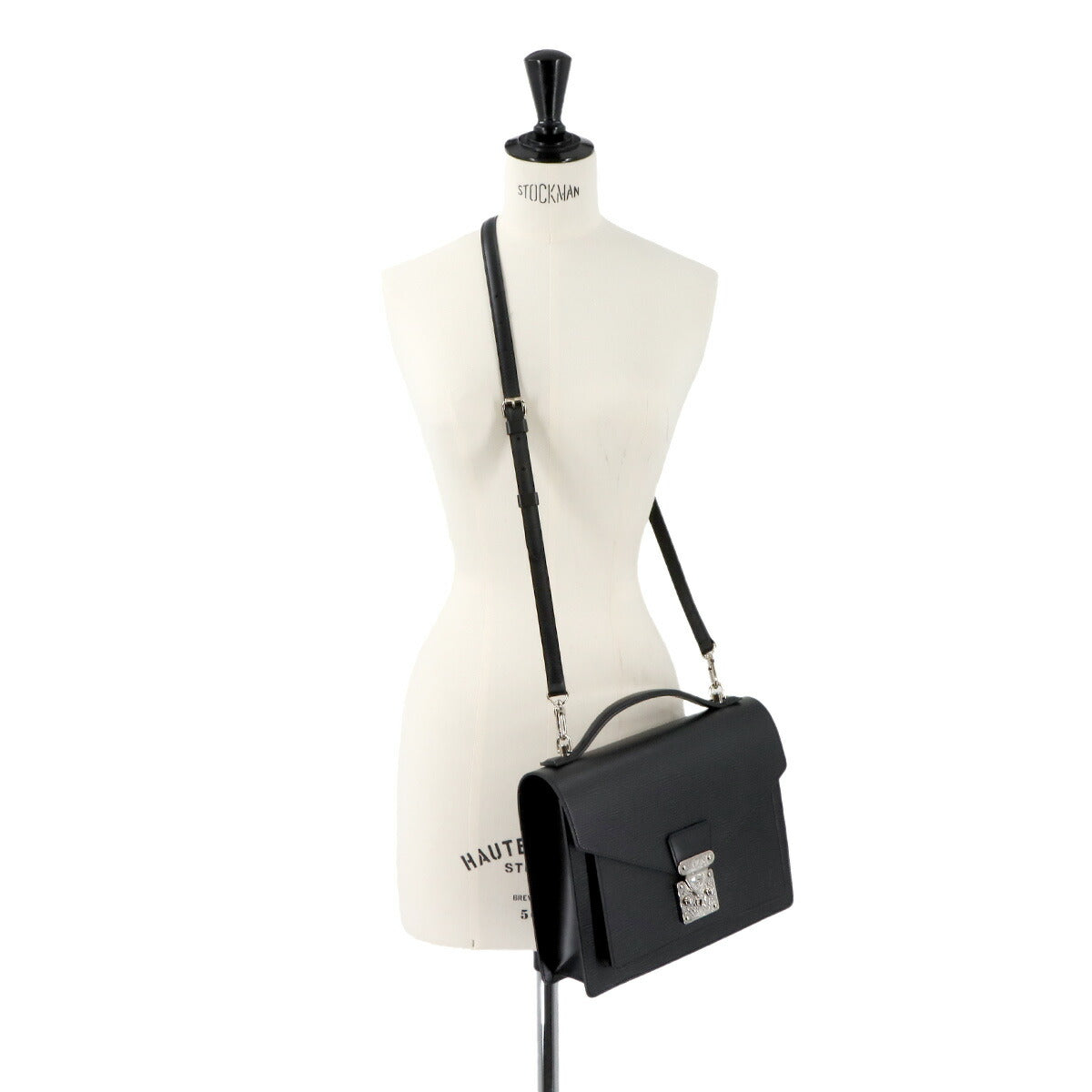 Epi Monceau 2way Hand Shoulder Bag Leather Noir M52792