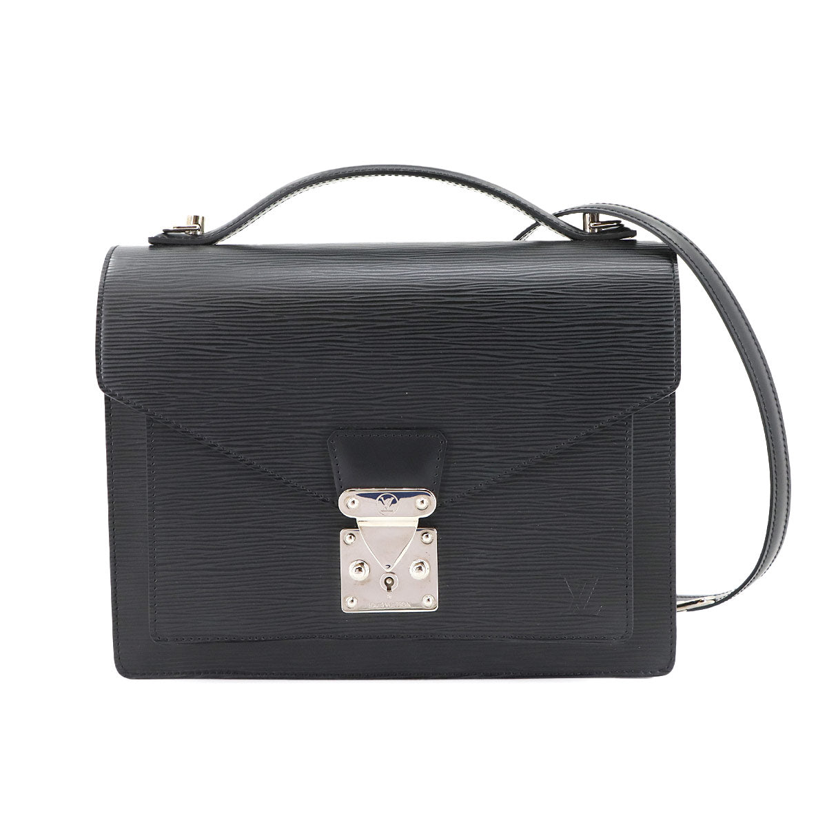 Epi Monceau 2way Hand Shoulder Bag Leather Noir M52792