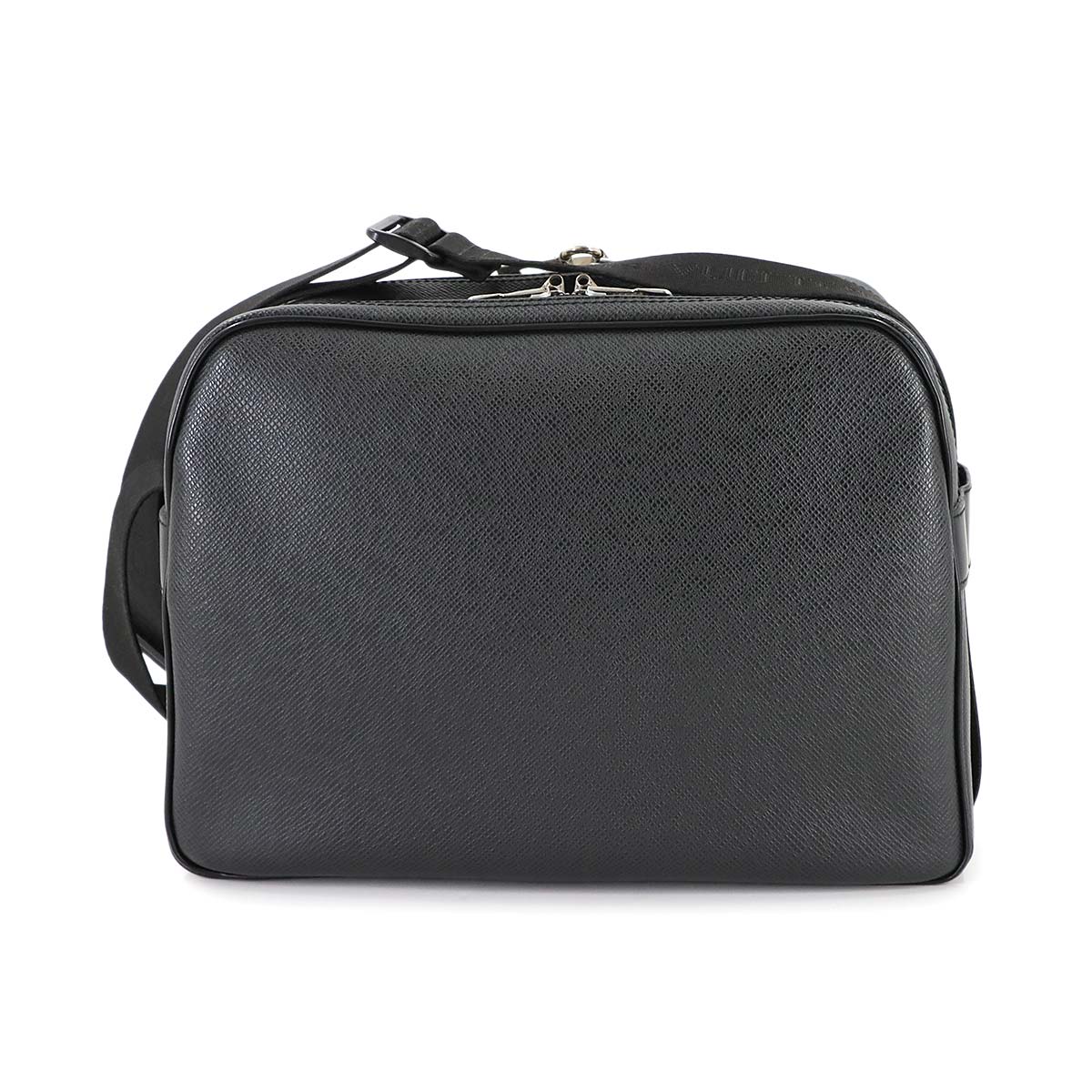 Taiga Reporter Shoulder Bag Ardoise M30152 Black Purse