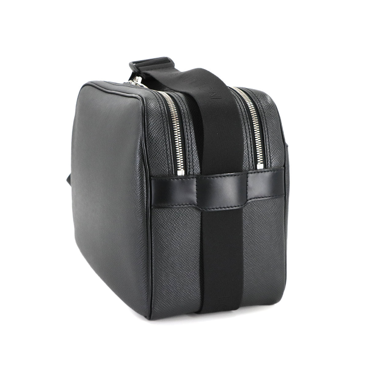 Taiga Reporter Shoulder Bag Ardoise M30152 Black Purse