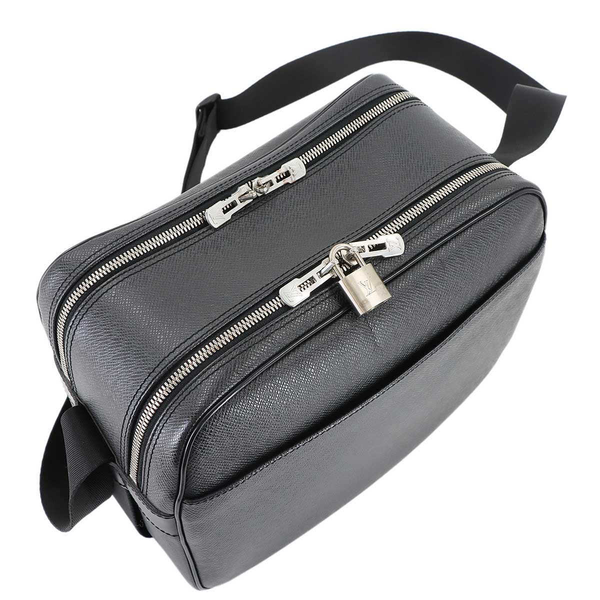 Taiga Reporter Shoulder Bag Ardoise M30152 Black Purse