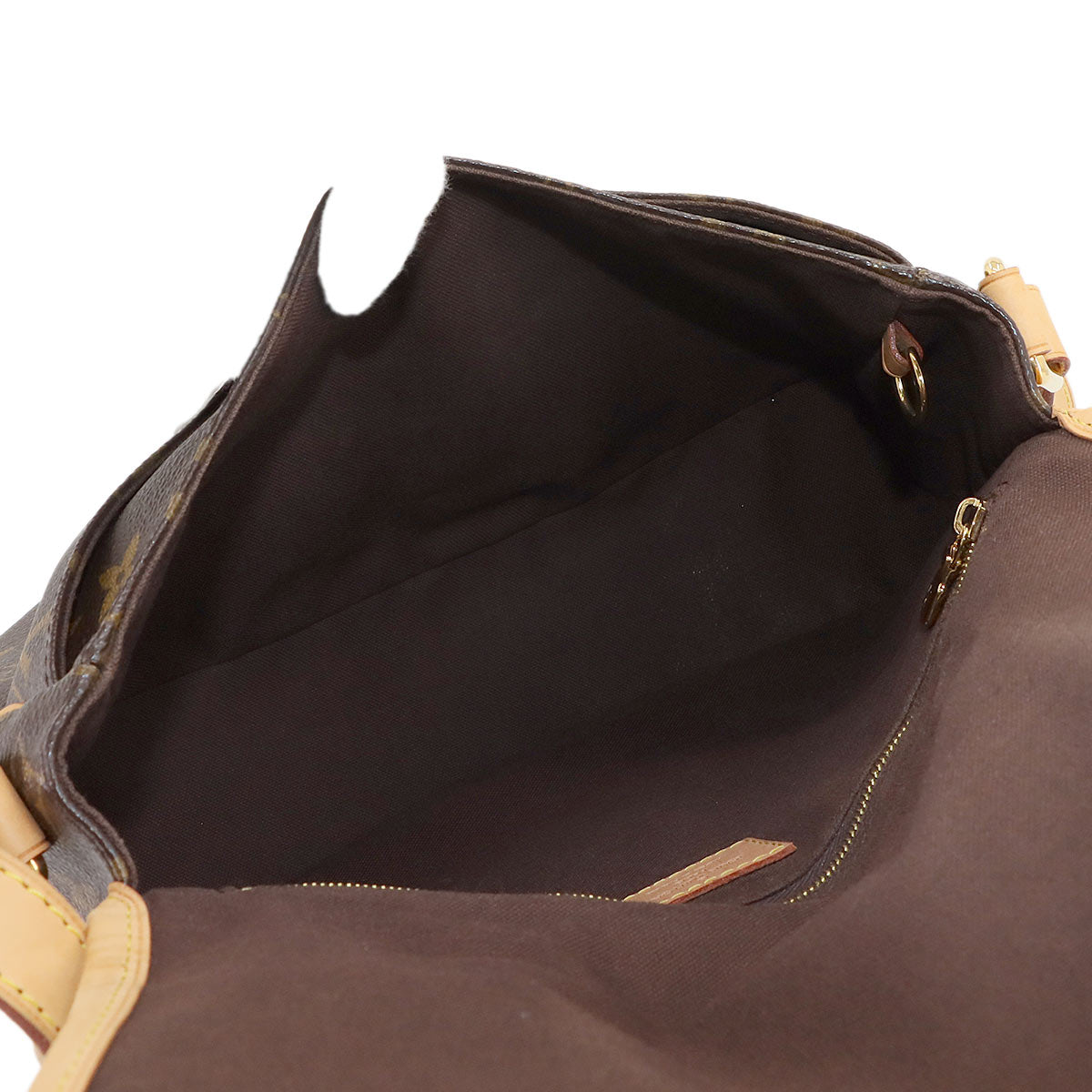 Monogram Menilmontant PM Shoulder Bag Brown M40474 Purse