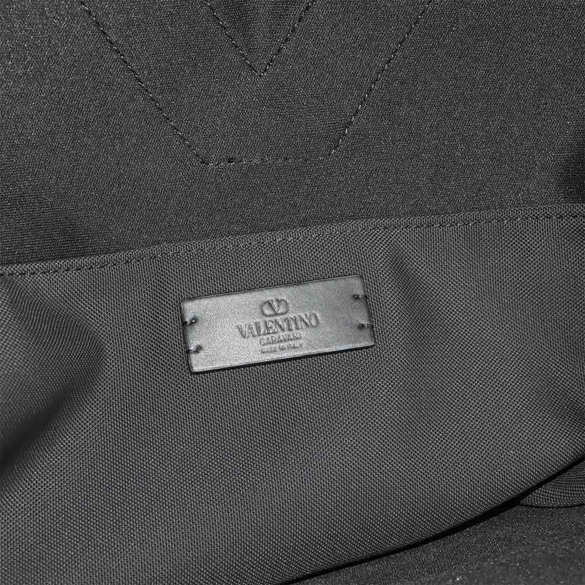 VLTN Backpack Nylon Black Purse