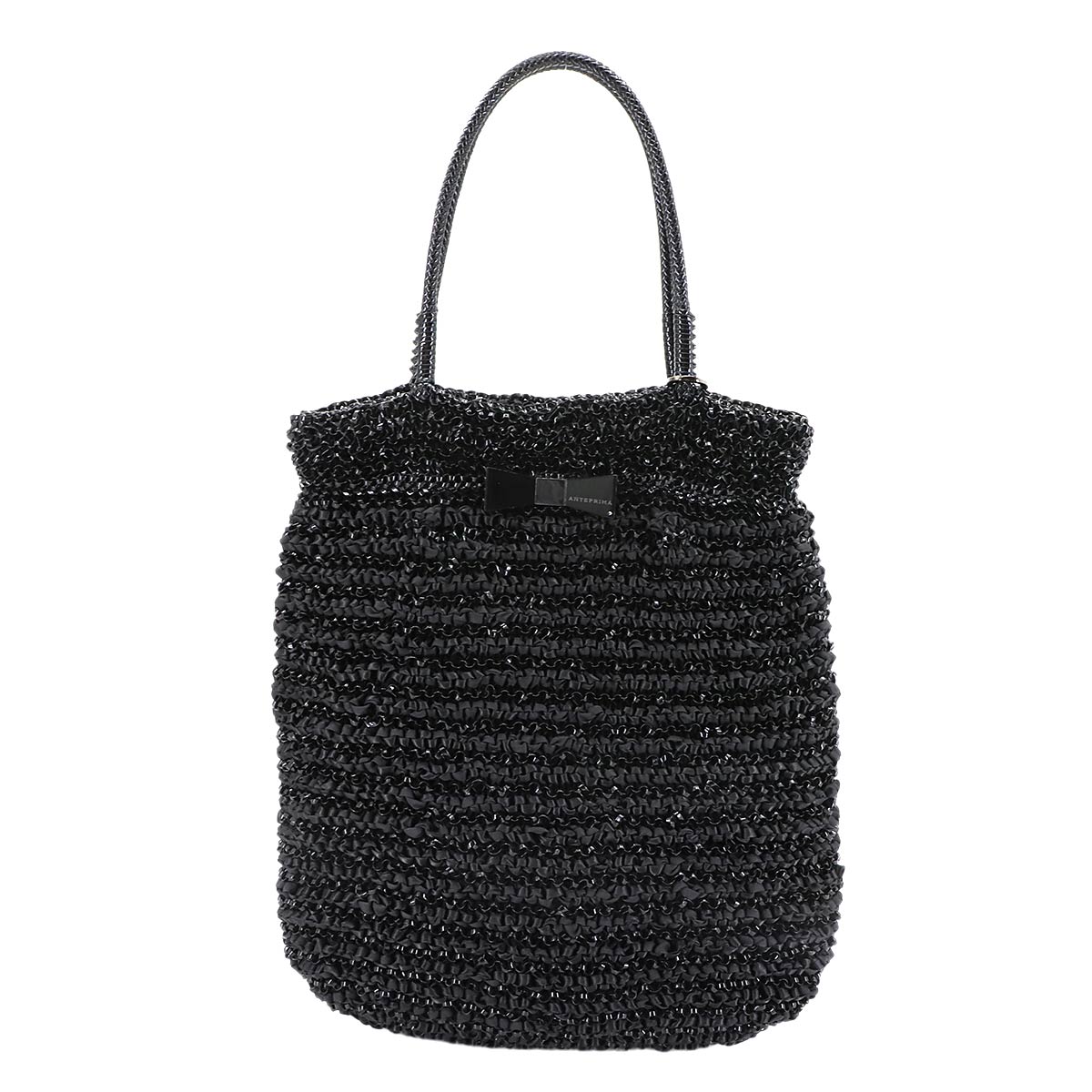 Wire Tote Bag PVC Black