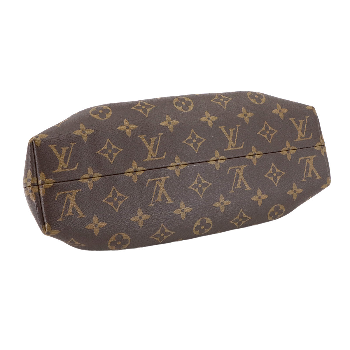 Monogram Clutch Hand Chain Shoulder Bag Brown M46544