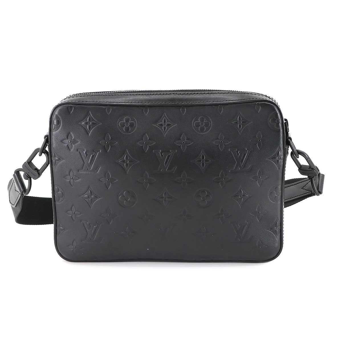 Monogram Shadow Duo Messenger Shoulder Bag Leather M69827