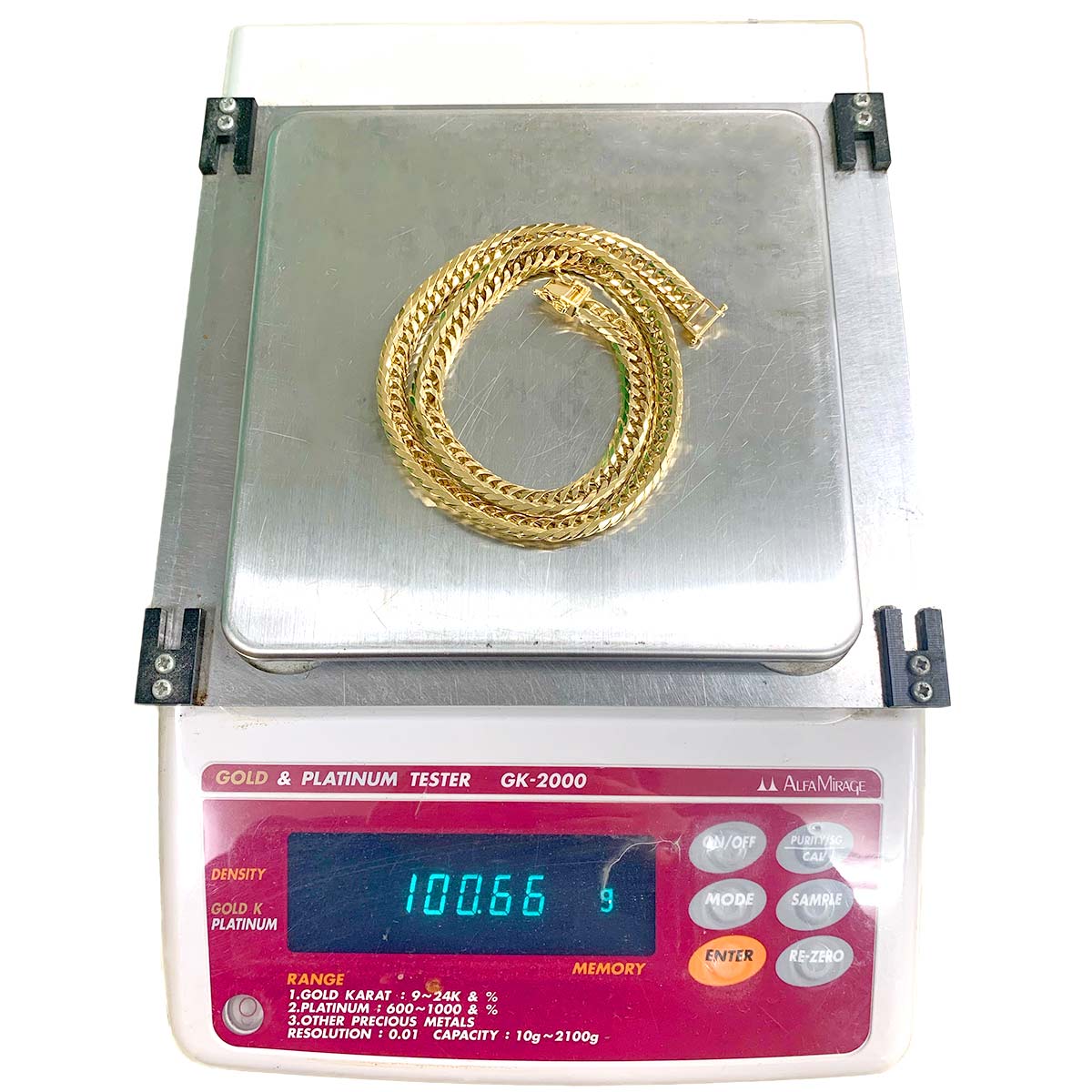 Kihei chain Necklace 18K YG 750