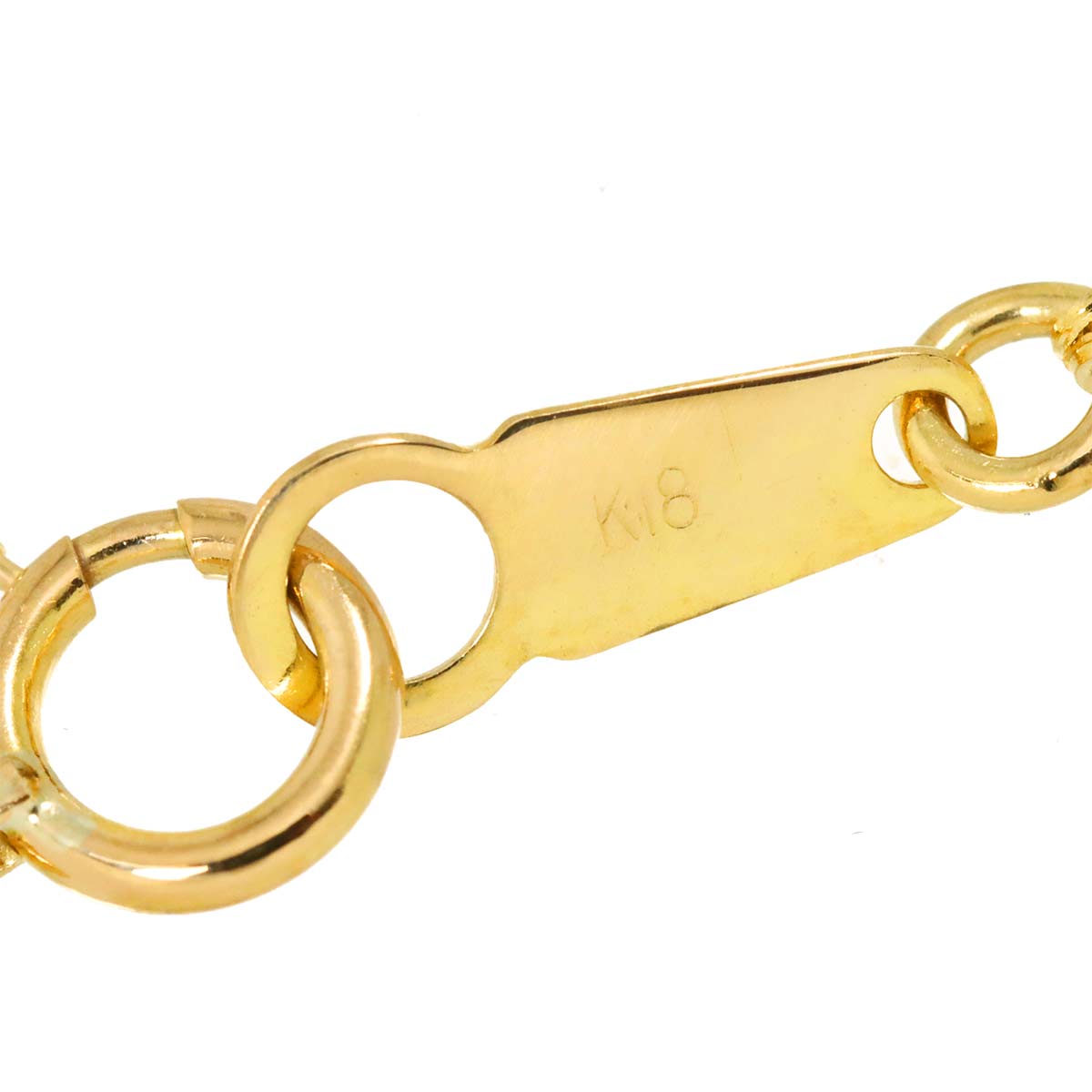 Diamond 0.55ct/0.64ct Necklace 18K YG Yellow Gold 750