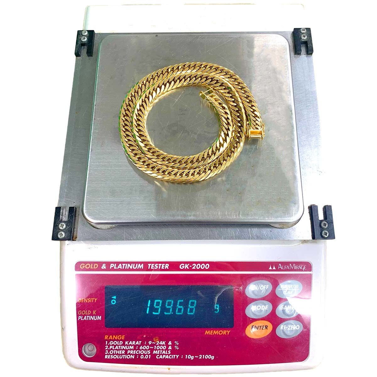 Kihei chain Necklace 18K YG 750