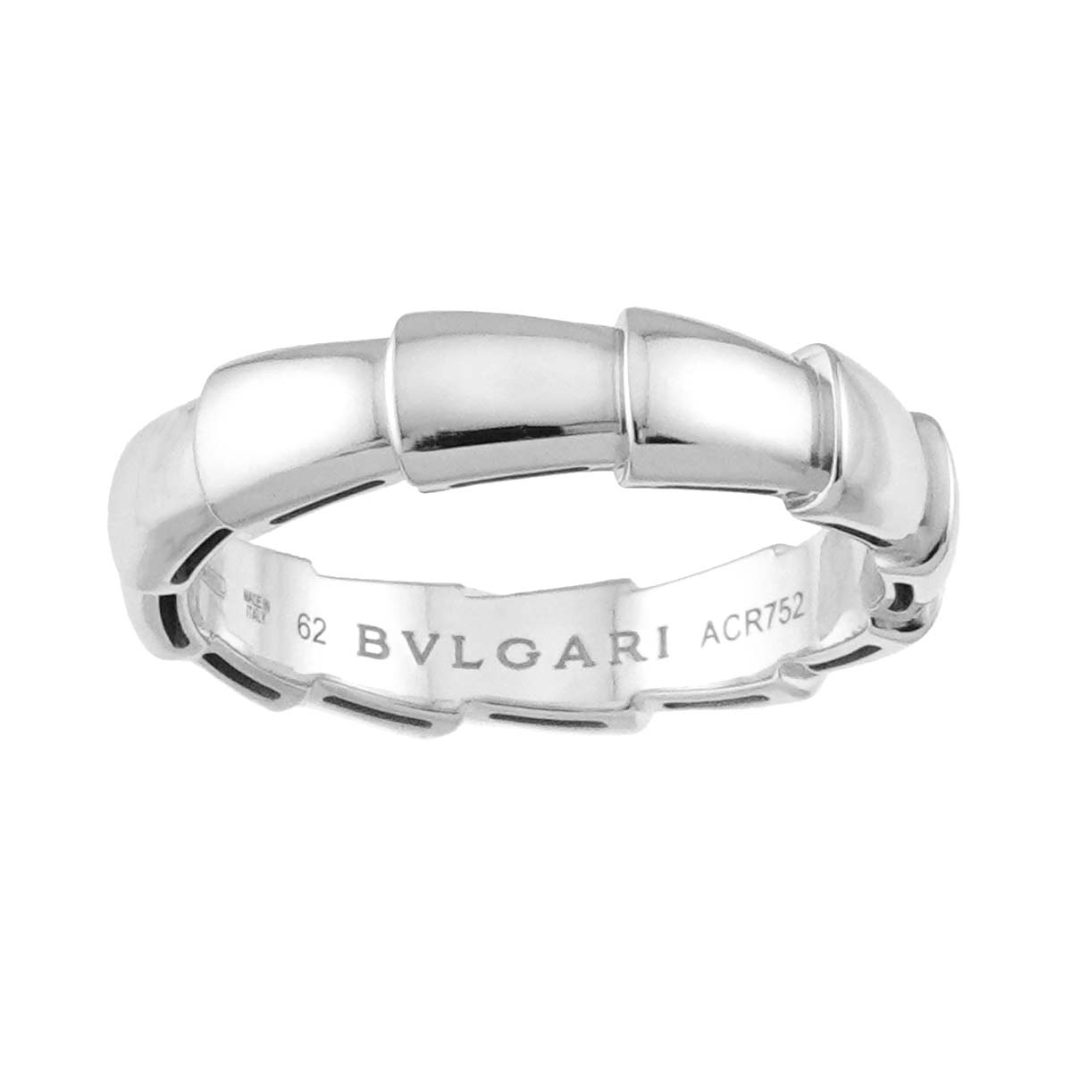 Serpenti Viper Ring 18K White Gold 750 Size62 9.5(US)