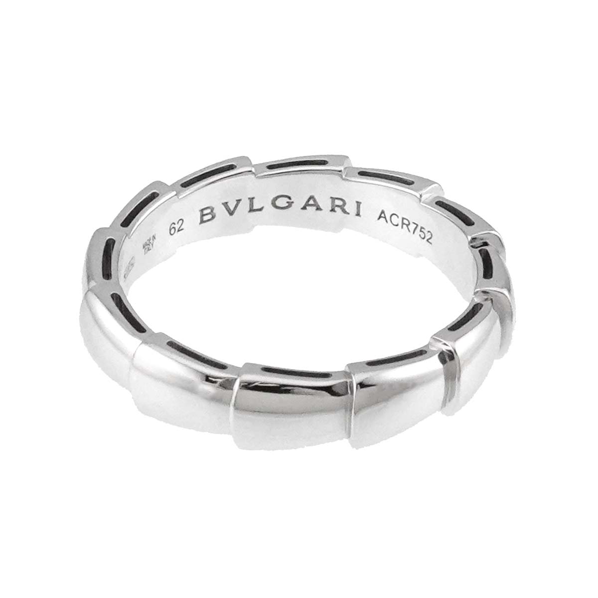 Serpenti Viper Ring 18K White Gold 750 Size62 9.5(US)