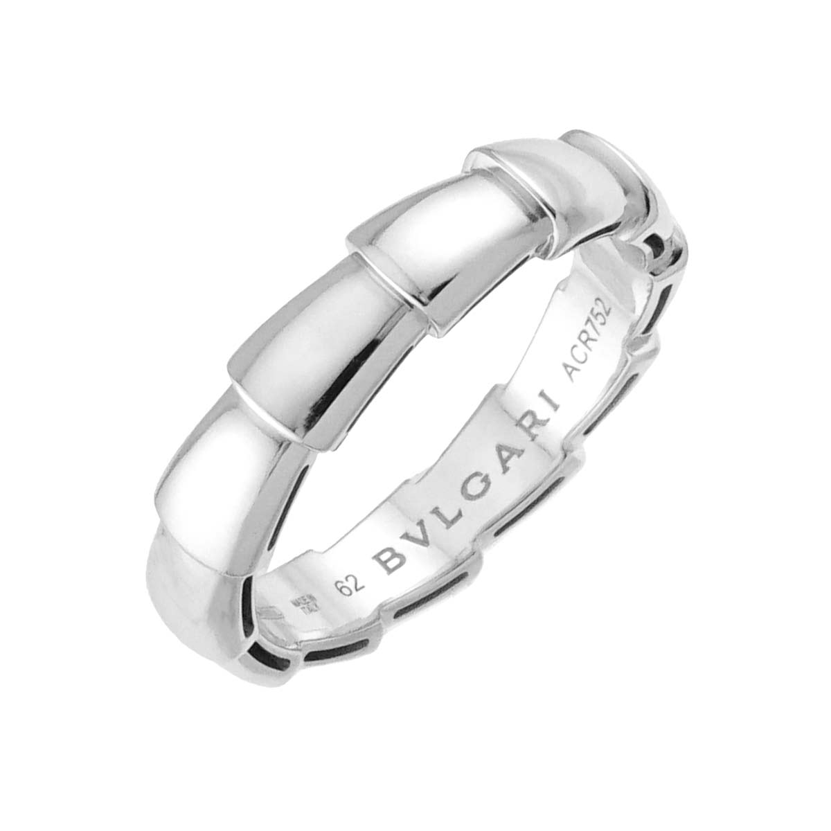 Serpenti Viper Ring 18K White Gold 750 Size62 9.5(US)