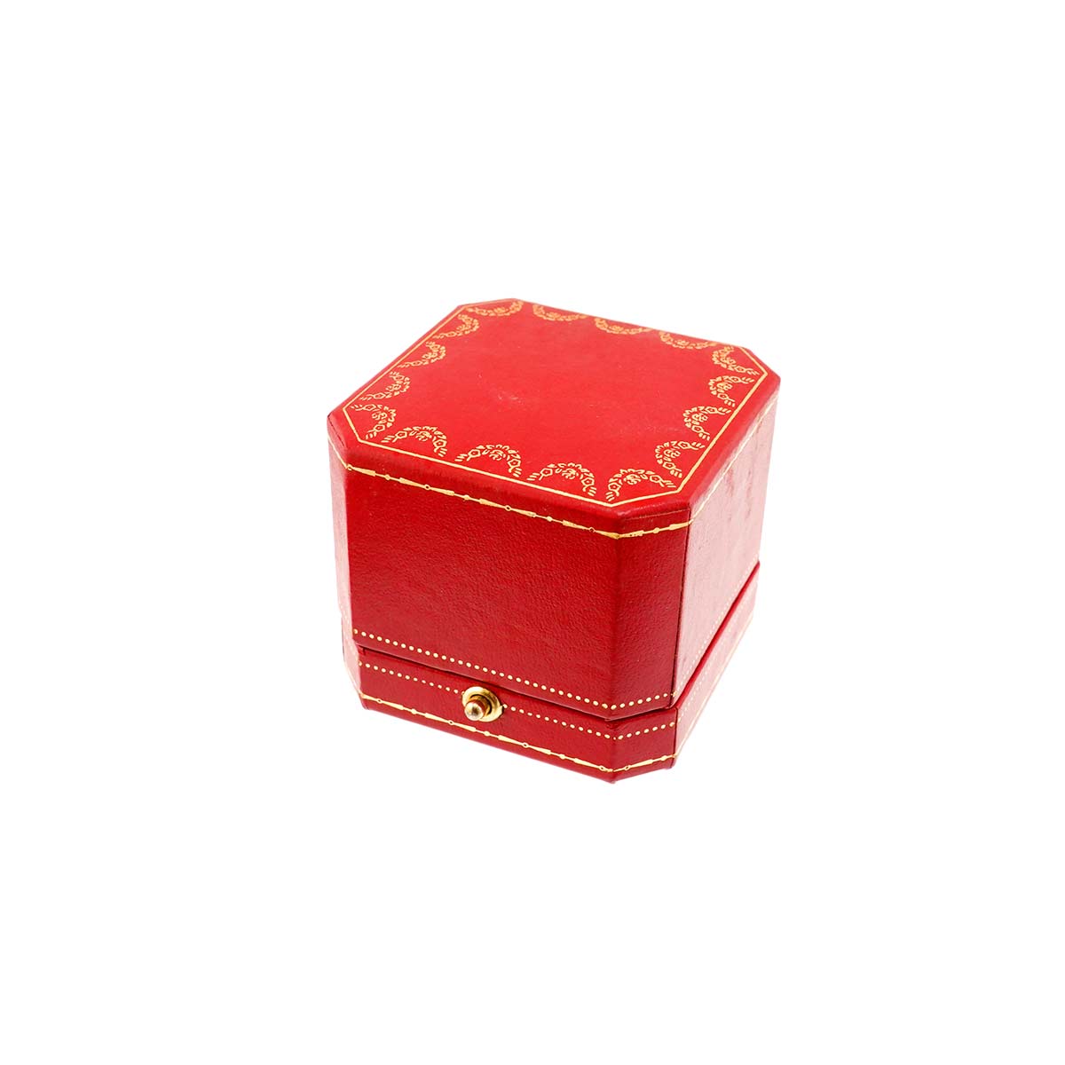 Heart Shape Pave Diamond Ring 18K YG 750 size52 5.75-6(US)