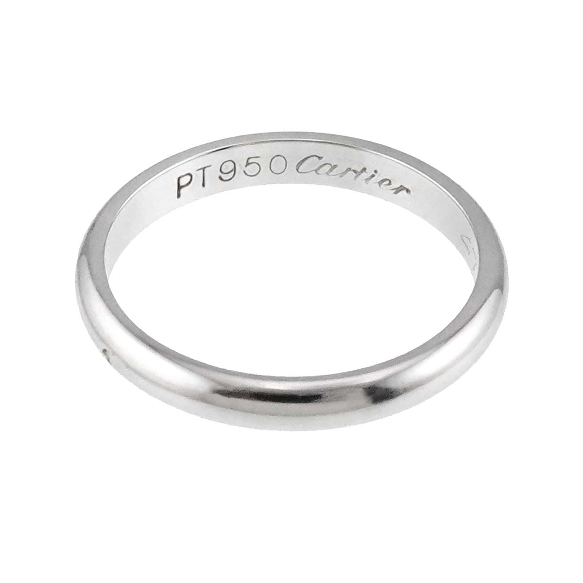 Classic Ring Platinum Size47 4(US)