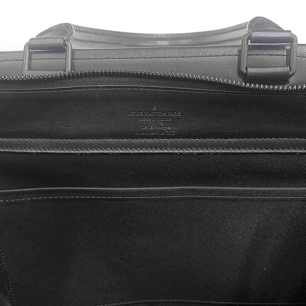 Monogram Seal Steamer Tote Shoulder Bag Leather M58710