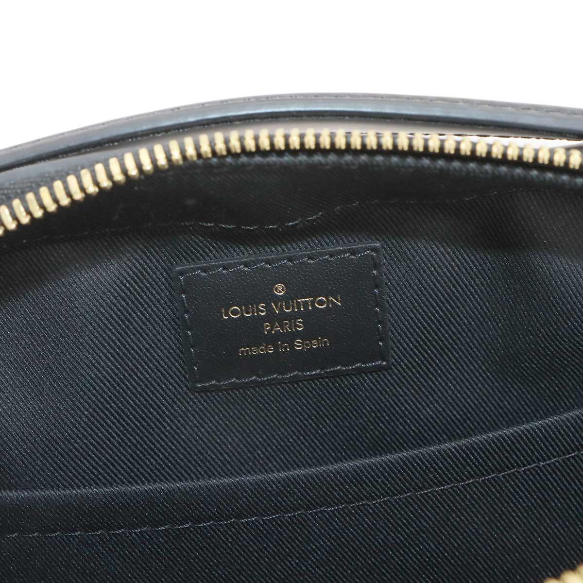 Monogram Saintonge Shoulder Bag Brown Noir M43555 Purse
