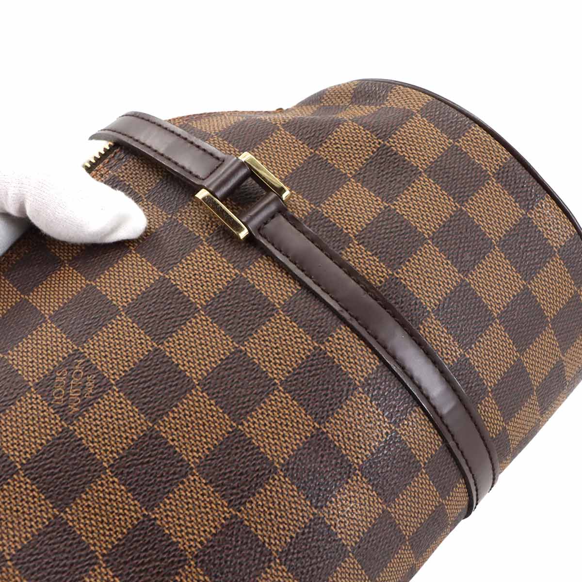 Damier Papillon 30 Hand Bag Ebene N51303 Pouch Purse