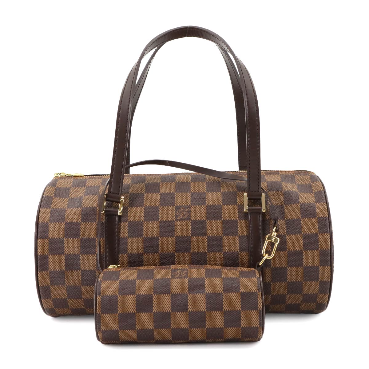 Damier Papillon 30 Hand Bag Ebene N51303 Pouch Purse