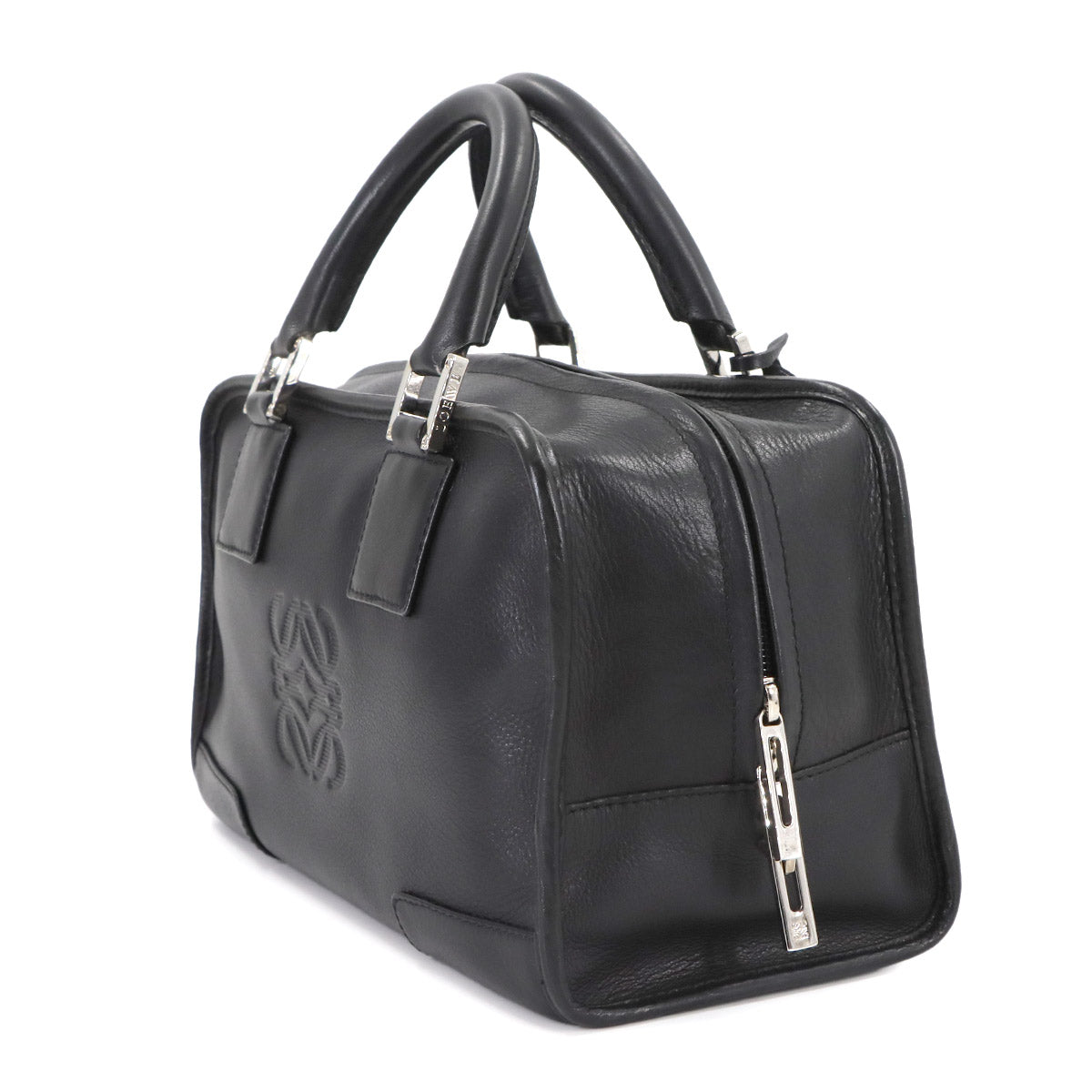 Amazona 28 Hand Bag Leather Black Anagram 311.62.001 Purse