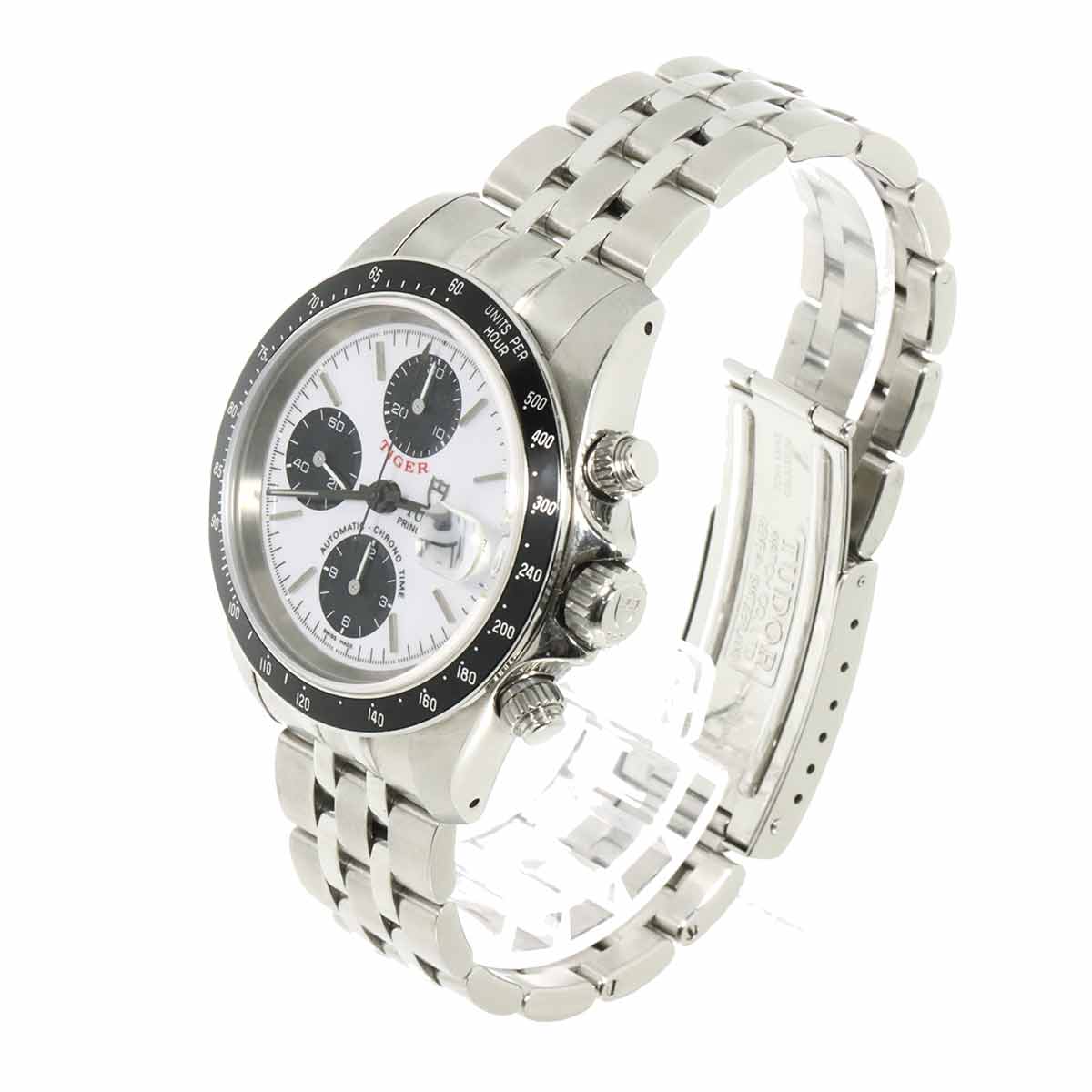 Chrono Time 79260 Chronograph Date Automatic White Dial