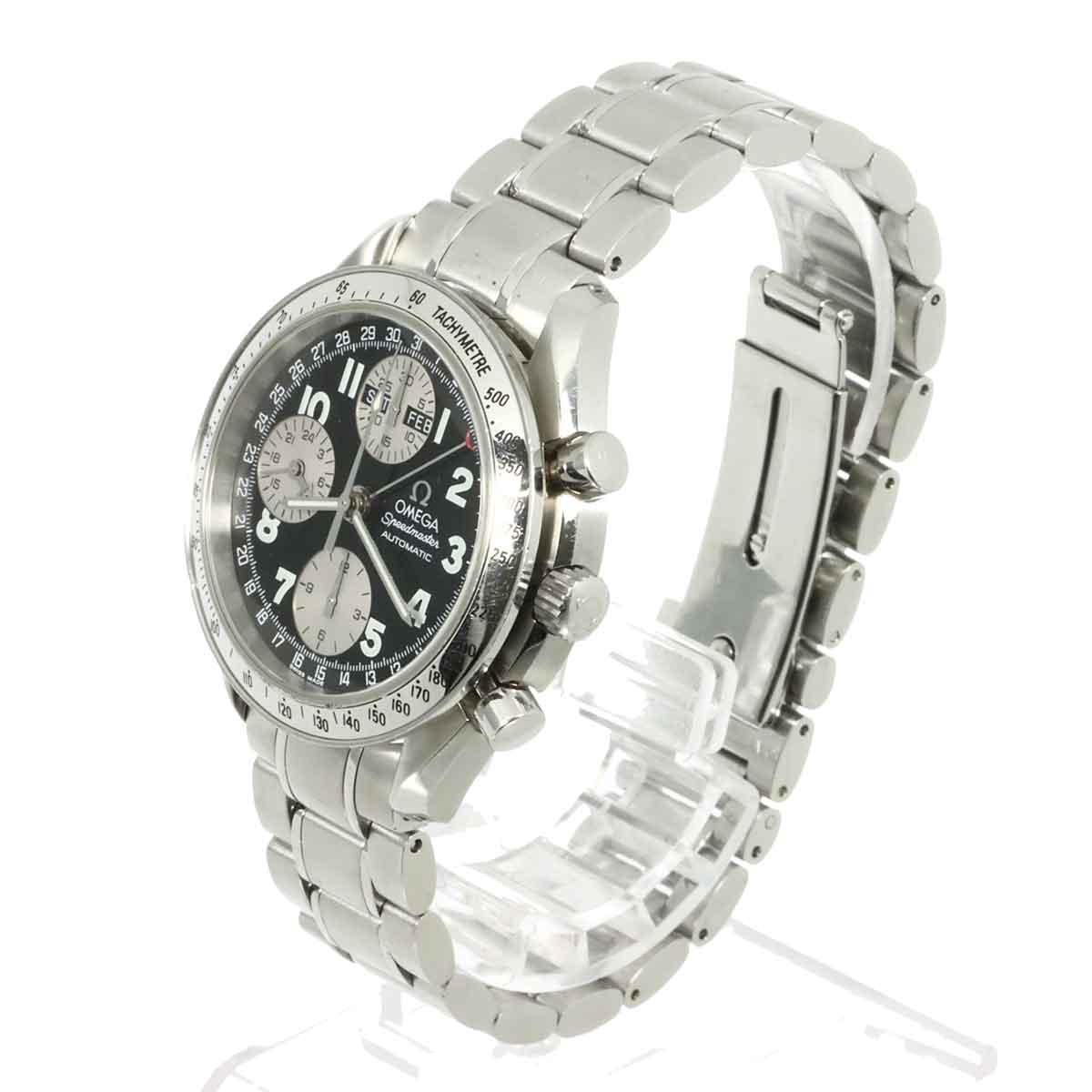 Speedmaster Triple Calendar 3523.51 Automatic Black Dial Mens