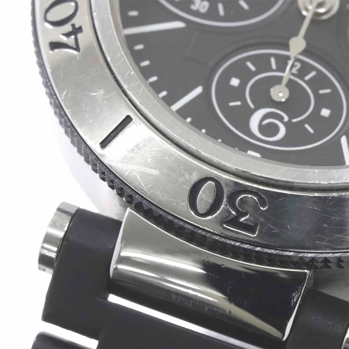 Pasha Chronograph W31088U2 Automatic Black Dial Mens