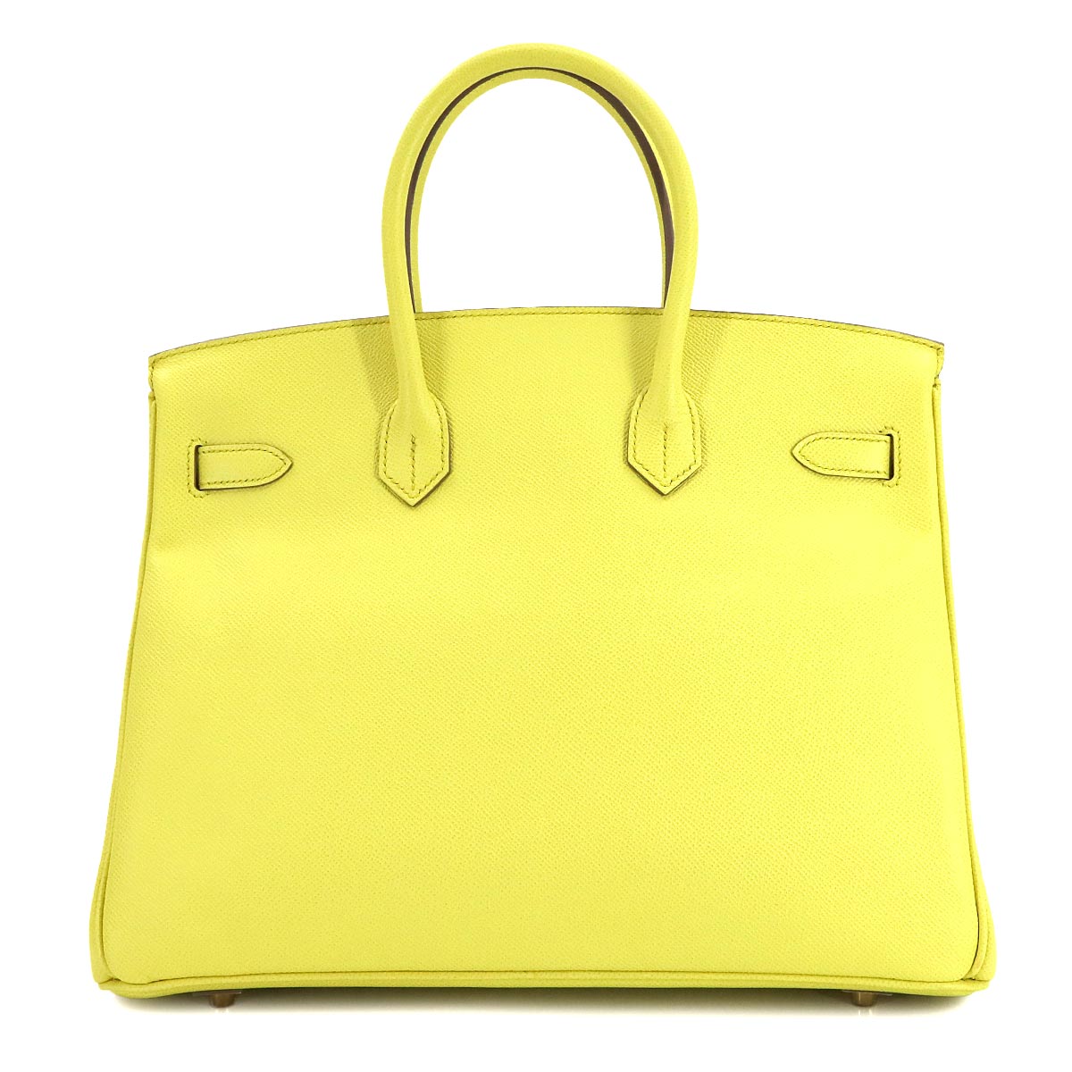 Birkin 35 Veau Epsom Soufre Hand Bag Purse
