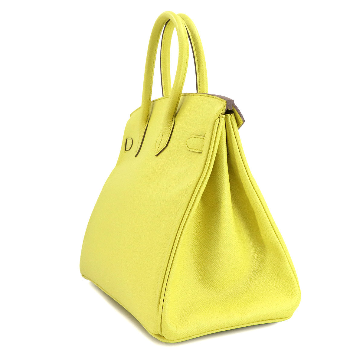 Birkin 35 Veau Epsom Soufre Hand Bag Purse