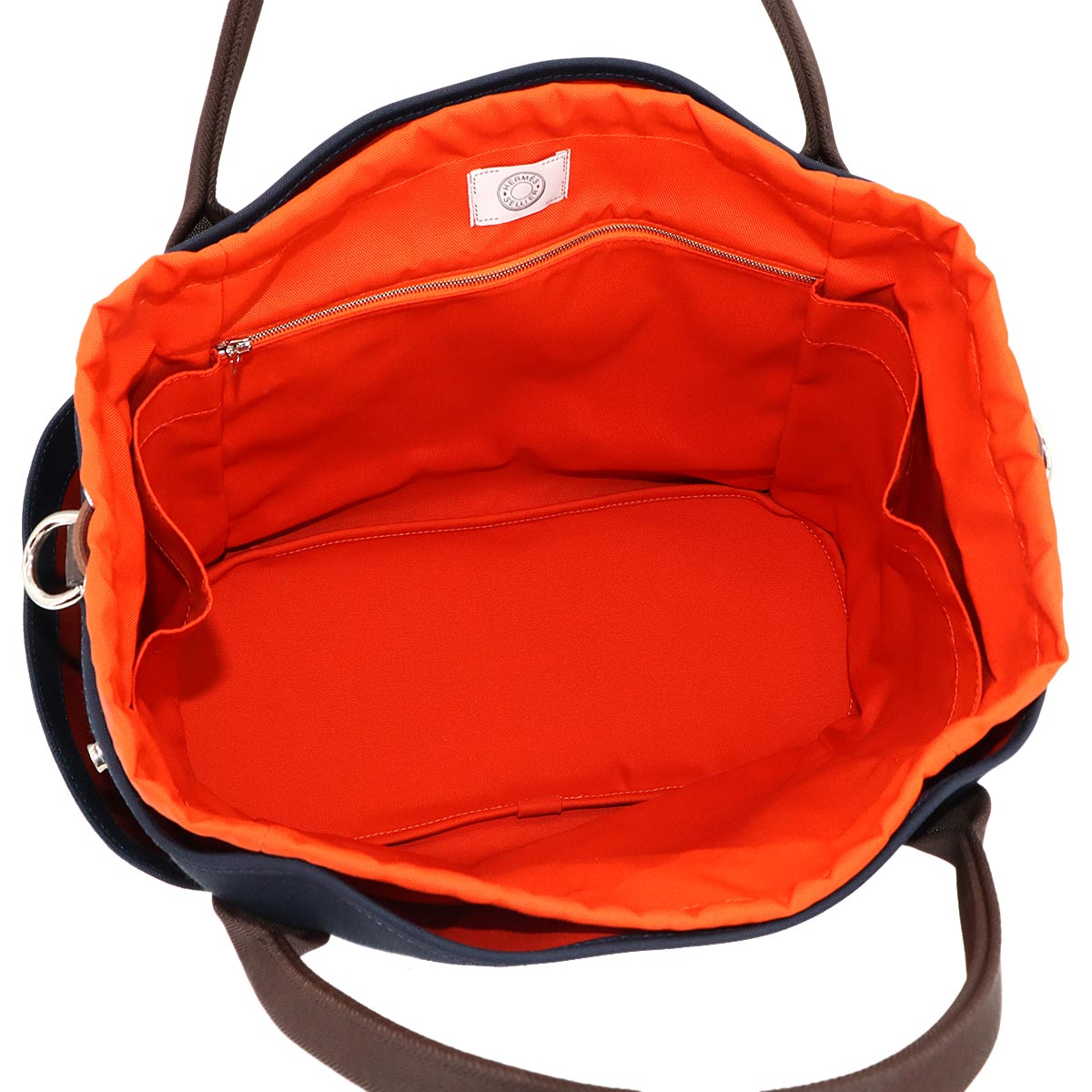 Sac De Pansage Groom 2way Tote Shoulder Bag Canvas Navy