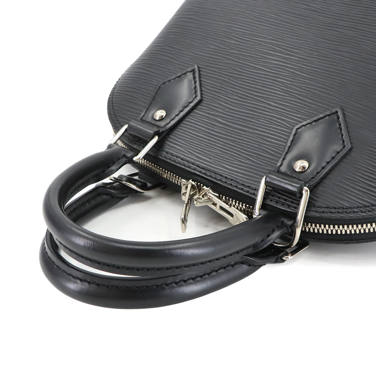 Epi Alma BB 2way Hand Shoulder Bag Leather Noir M40862