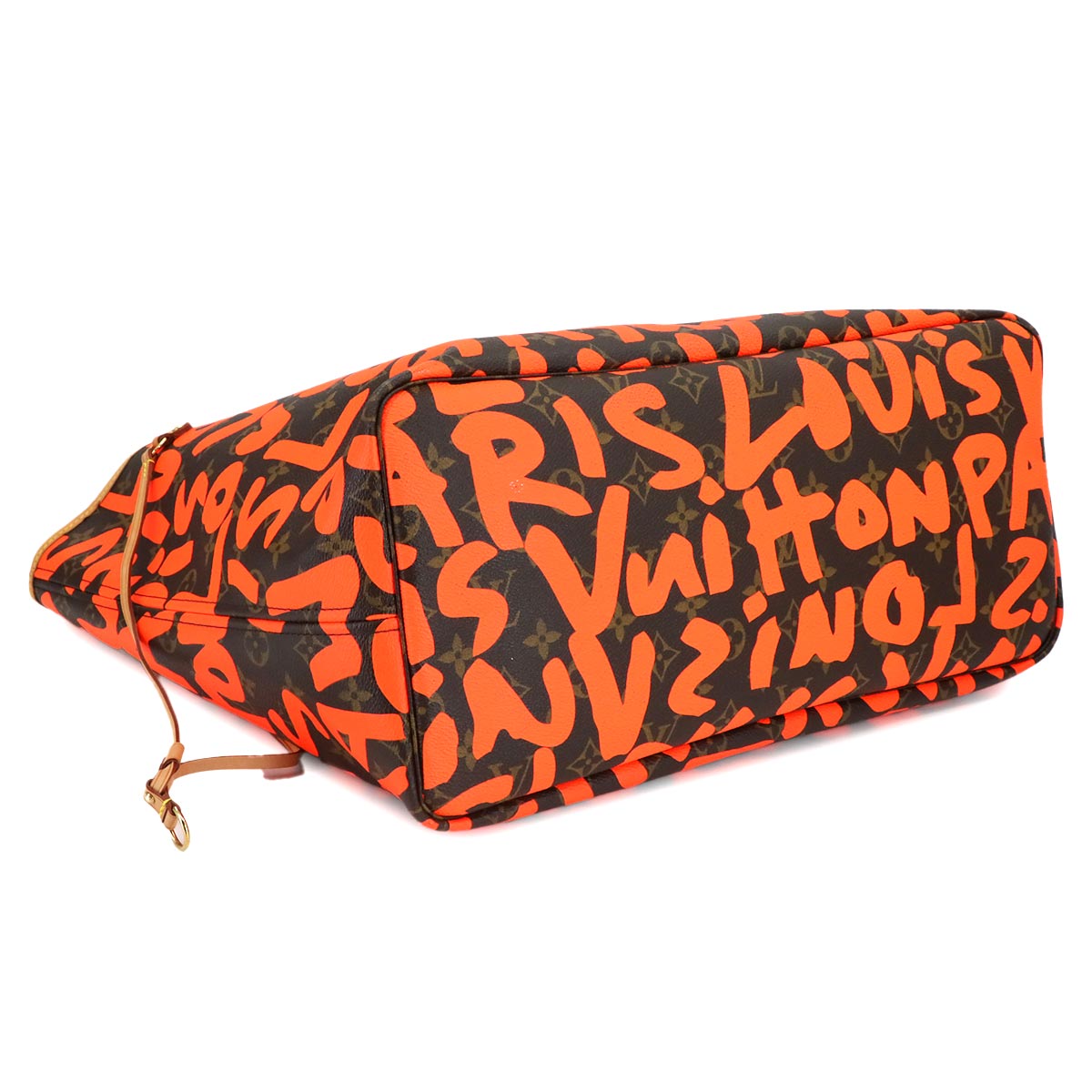 Monogram Graffiti Neverfull GM Tote Bag Orange M93702