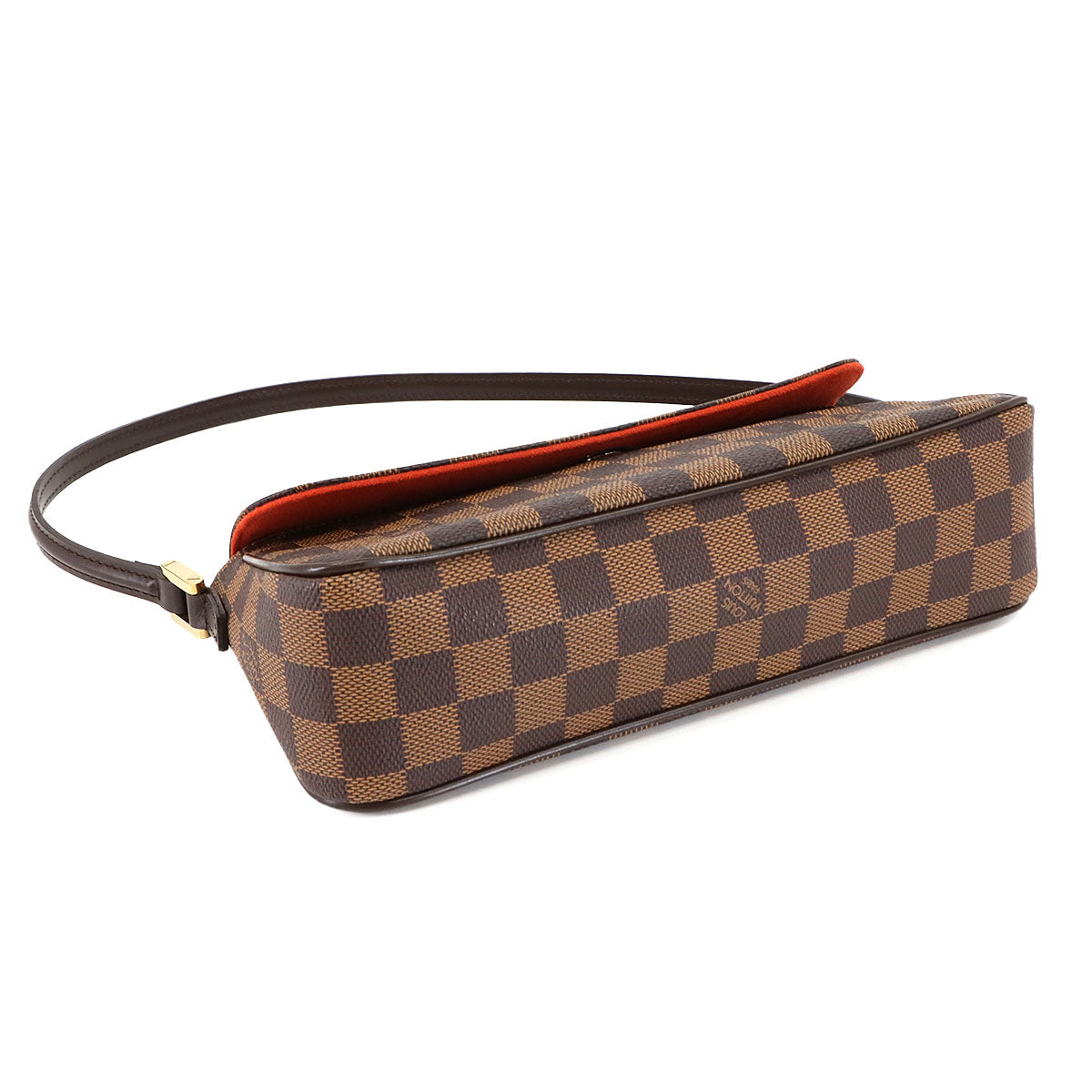 Damier Recoleta Shoulder Bag Ebene N51299 Brown Purse