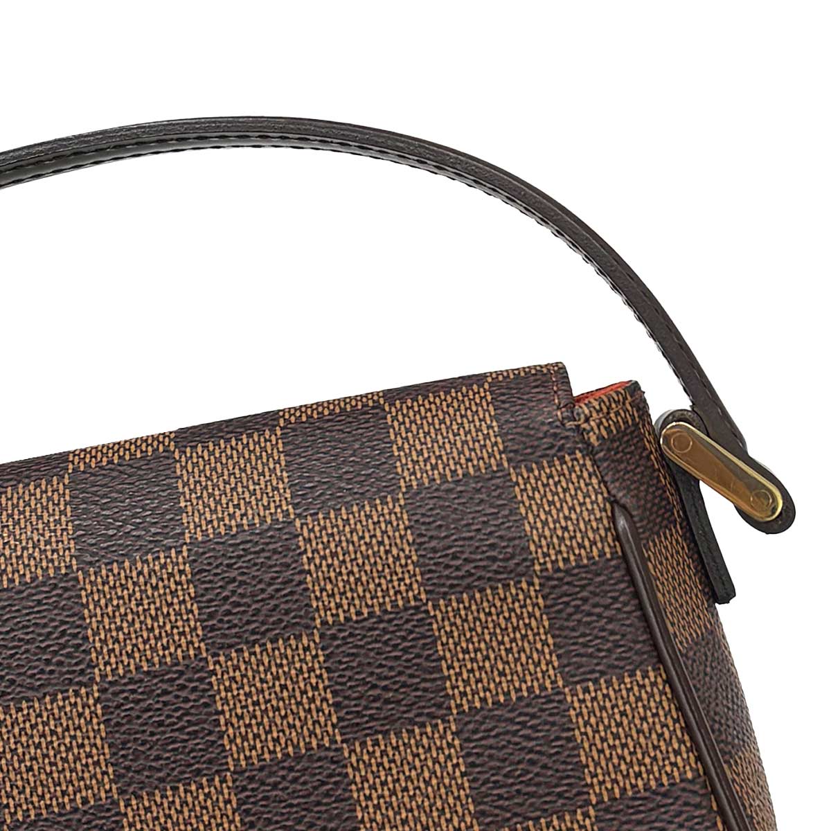 Damier Recoleta Shoulder Bag Ebene N51299 Brown Purse