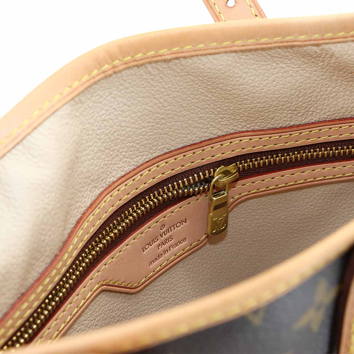 Monogram Bucket PM Shoulder Bag Brown M42238 Pouch