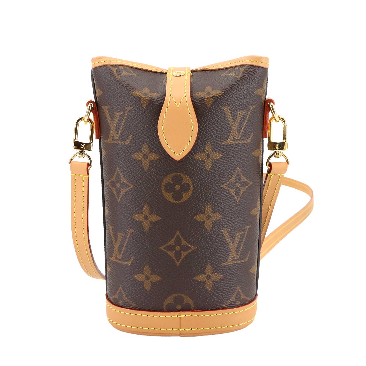 Monogram Fold Me Pouch Shoulder Bag Brown M80874