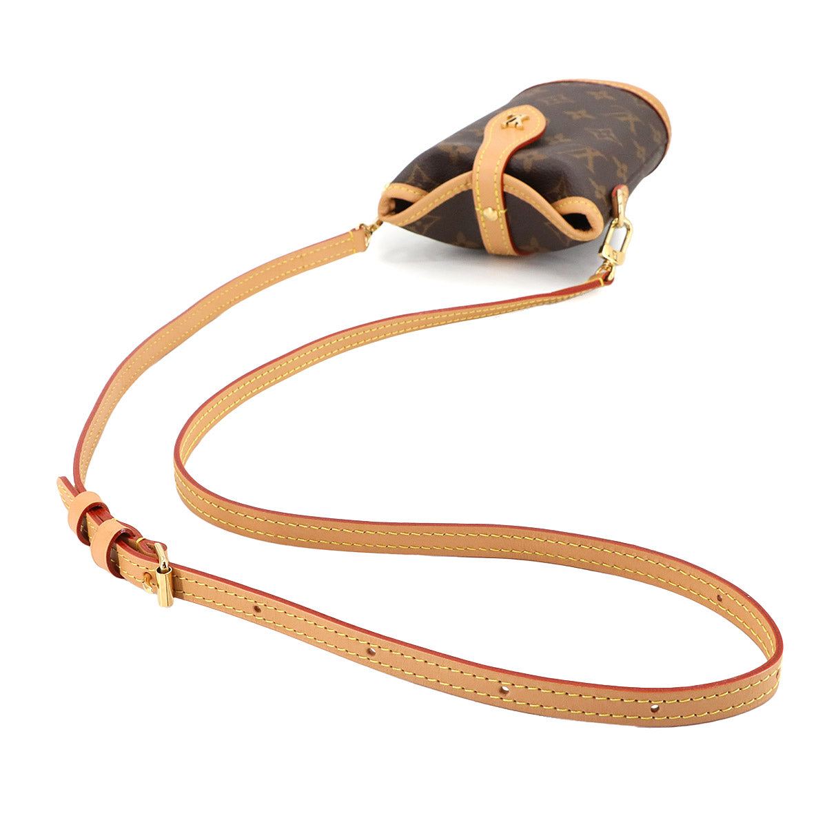 Monogram Fold Me Pouch Shoulder Bag Brown M80874