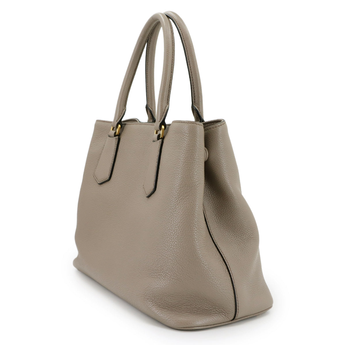 2way Hand Shoulder Bag Leather Argilla 1BA239 Gray