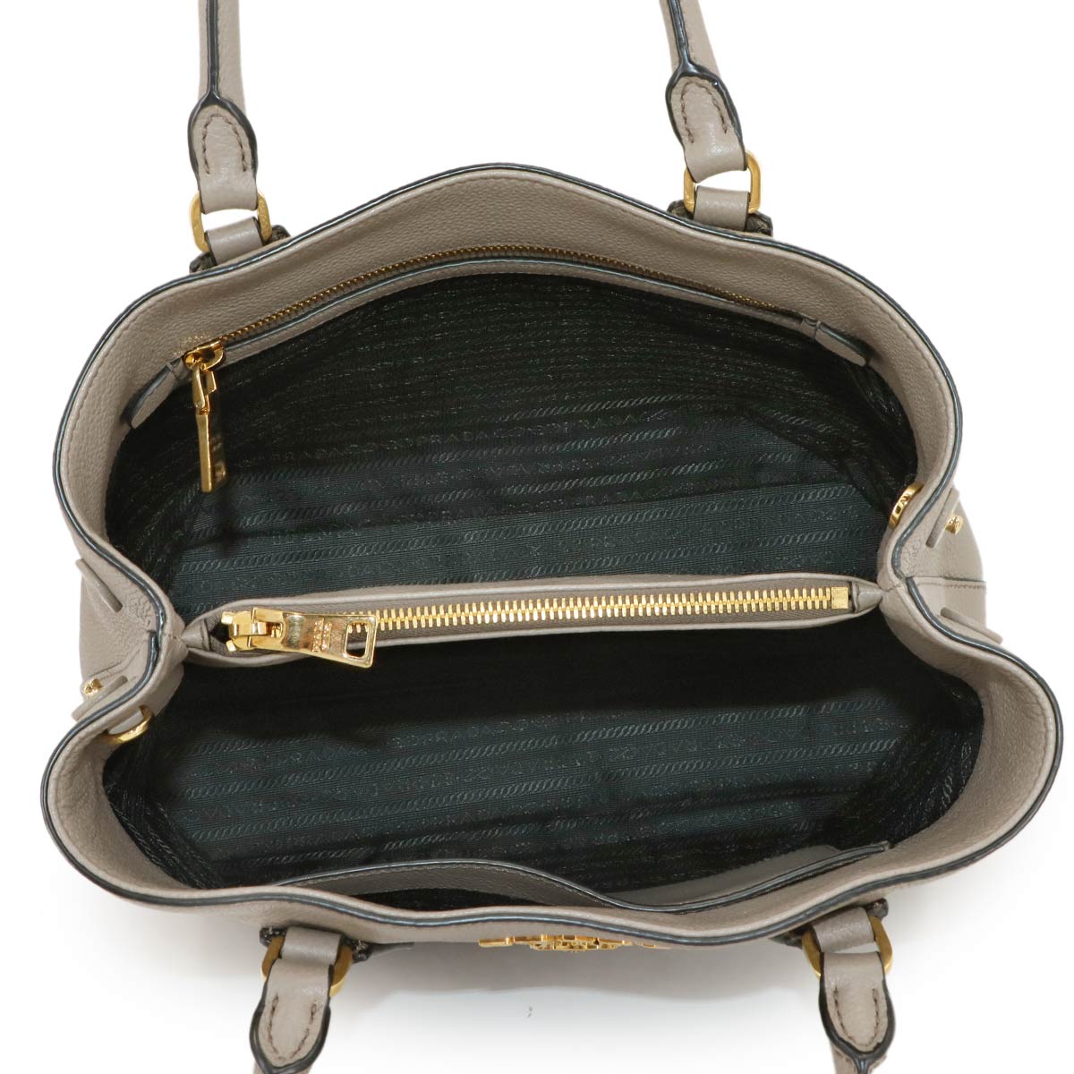 2way Hand Shoulder Bag Leather Argilla 1BA239 Gray