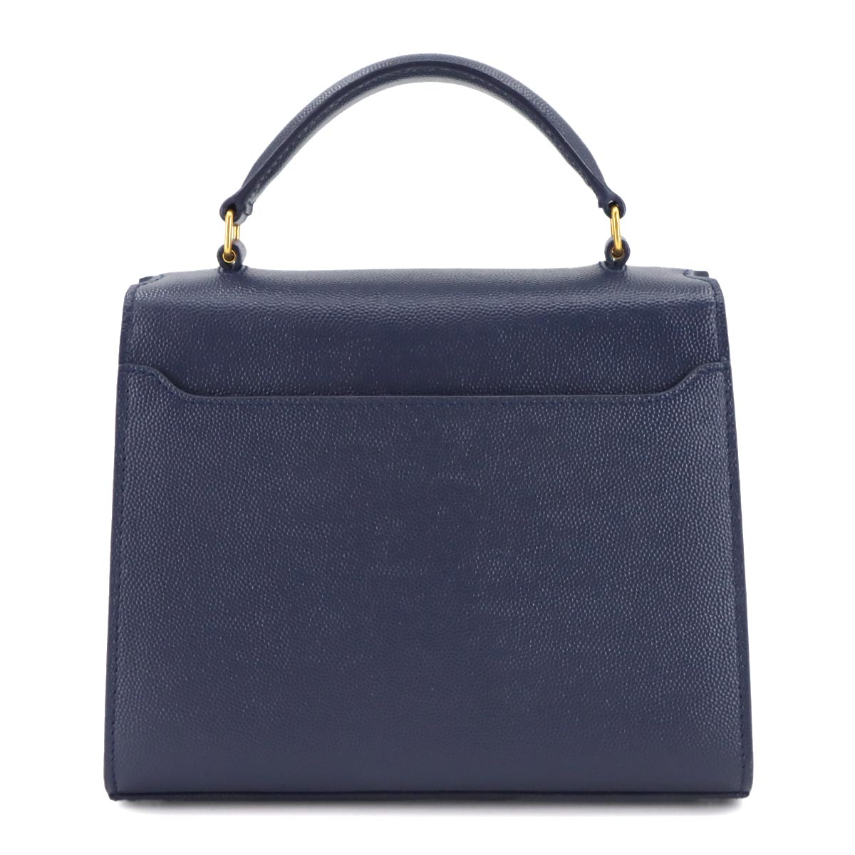 Cassandra Top handle Mini Hand Shoulder Bag Navy 623930