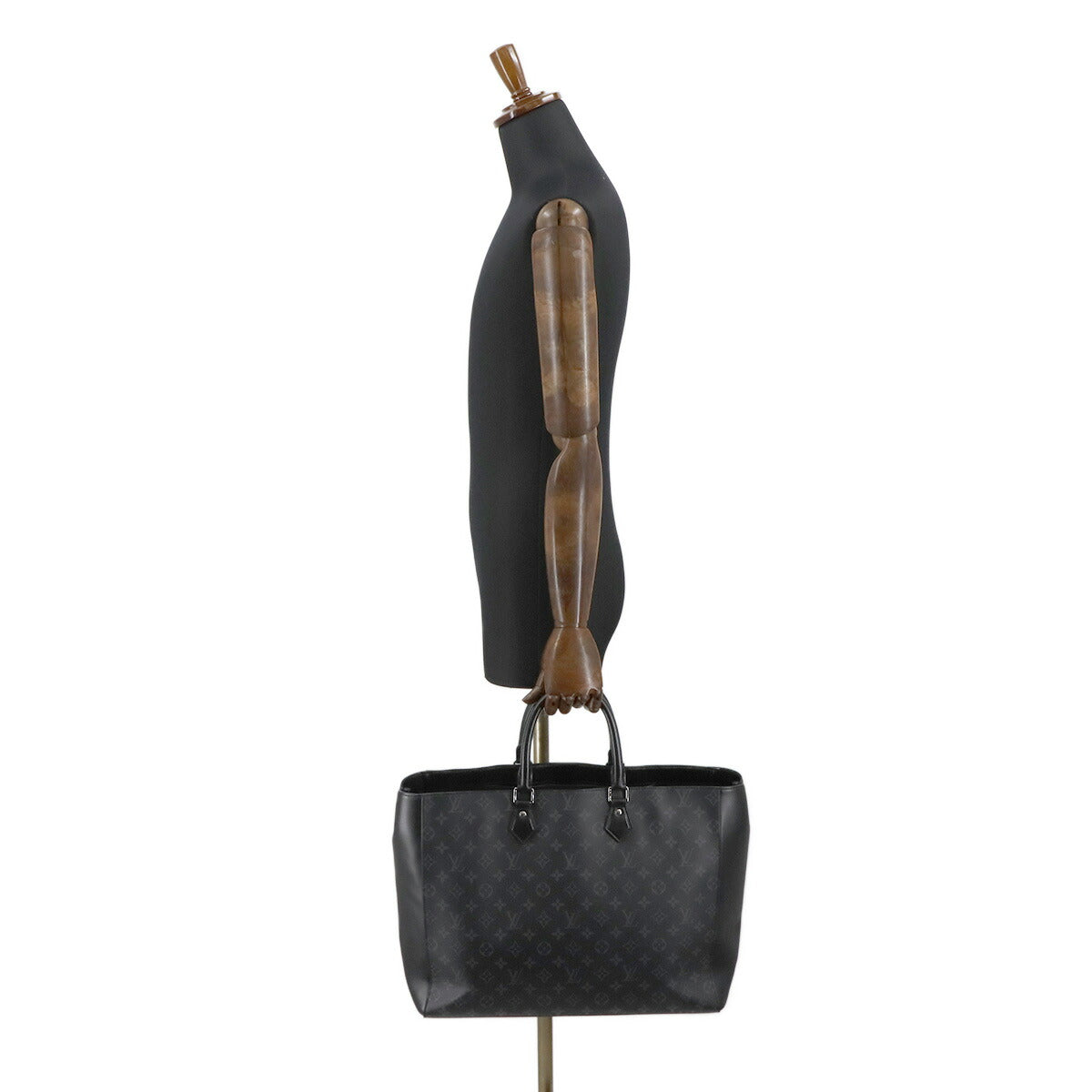 Monogram Eclipse Grand Sac Tote Bag Black M44733 Purse