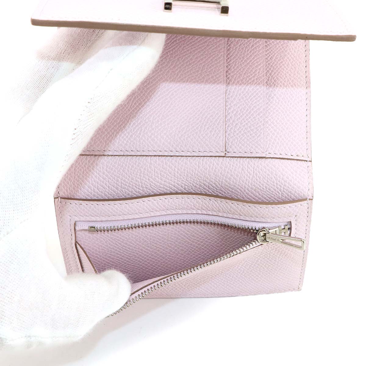 Bearn Combine Compact Wallet Epsom Mauve Pale Purse