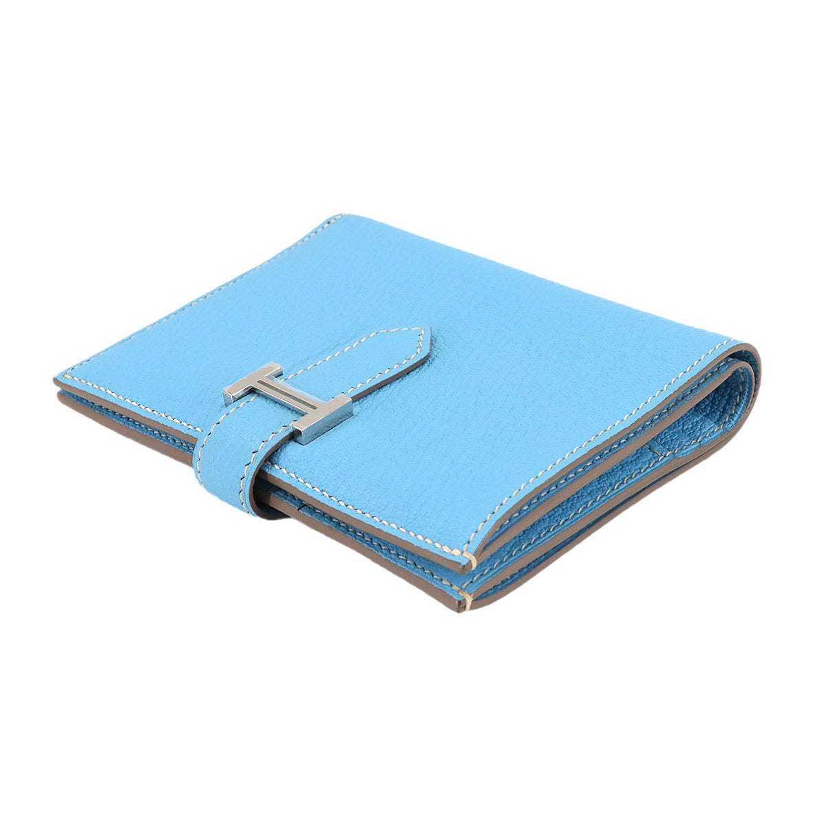 Bearn Compact Wallet Chevre Celeste
