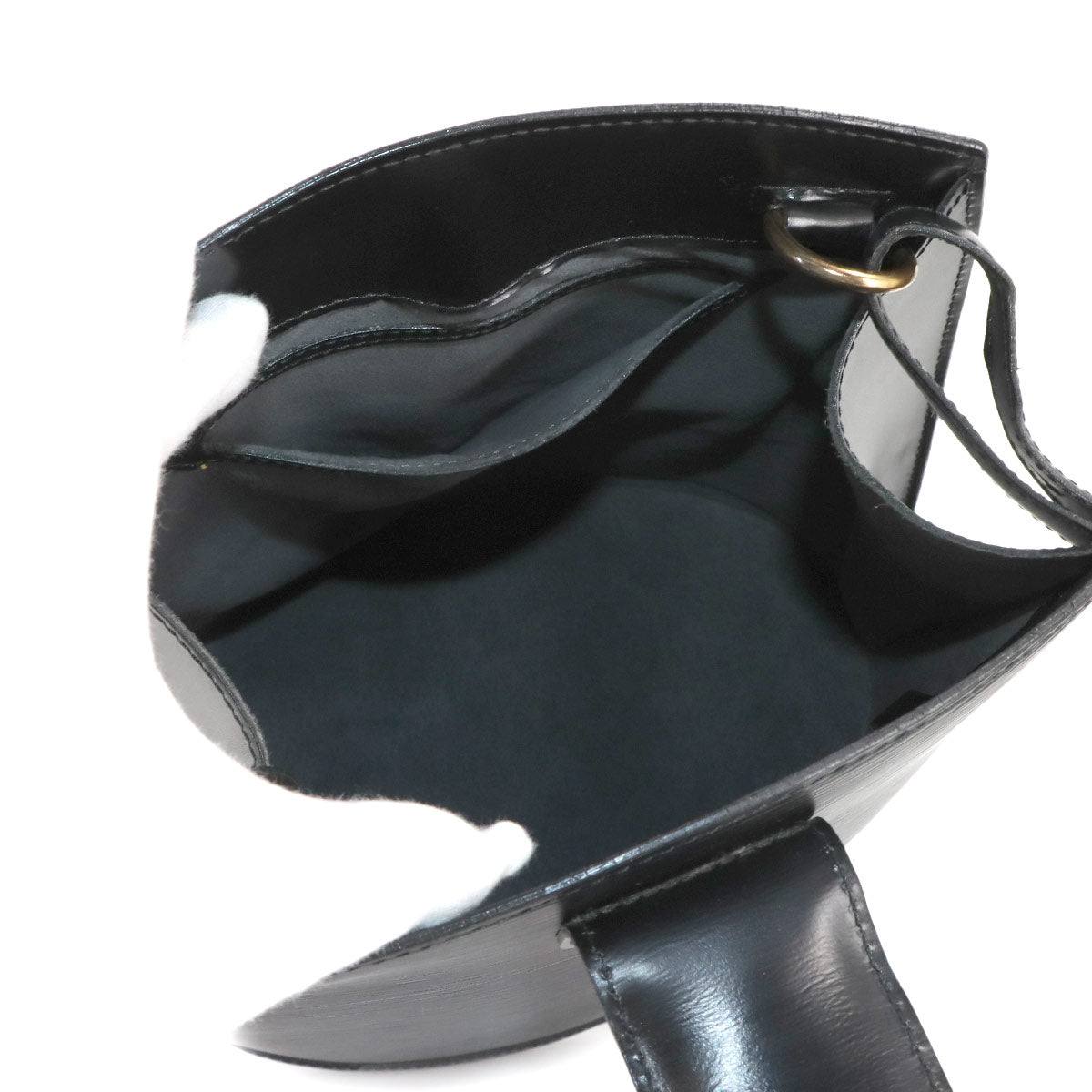 Epi Cluny Shoulder Bag Leather Noir M52252 Purse