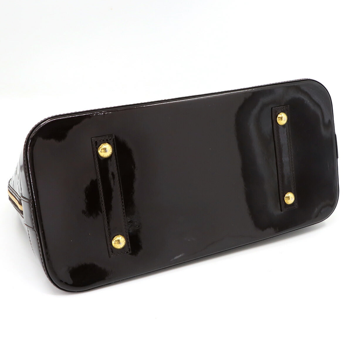 Monogram Vernis Alma GM Hand Bag Amarante M93595
